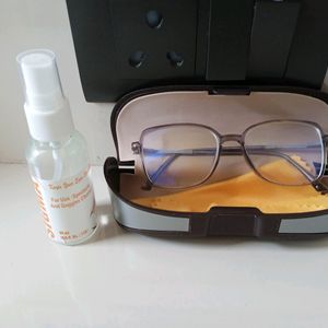 New Specs With Cleanser