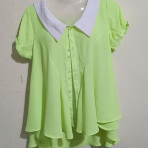 CUTE BAGGY SHIRT STYLE TOP