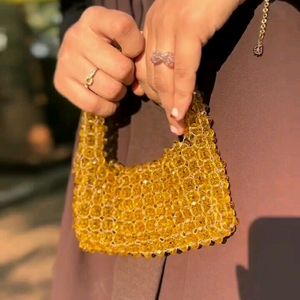 Handmade Crystal Beads Bag