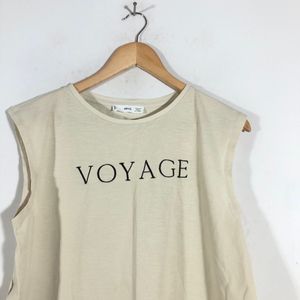 Beige Casual Top(Women’s)