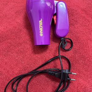 Foldable Compact Travel Friendly Hair Dryer