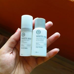 🏵️The Face Shop White Seed Brightening Kit🏵️