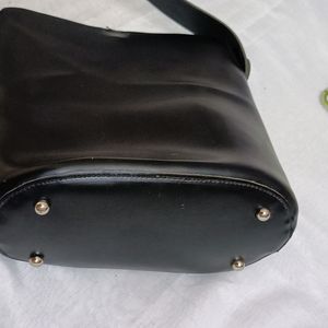 Office Black Sling Bag