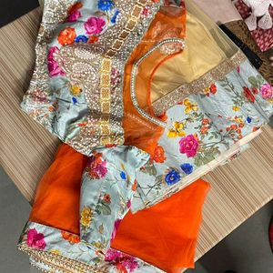 Printed Lahnga Choli