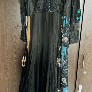 Black Anarkali Kurta