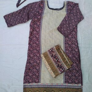 KASHMIRI KURTA CHUNNI SET 🥰😍