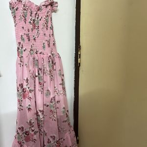 Very Pretty Pink Floral Dress