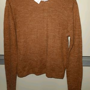 Brown Full Sleeves Top