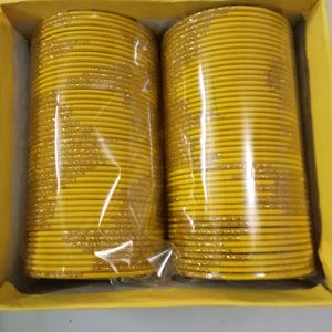 Yellow Color Aluminum Bangles