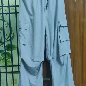 Parachute Pant For Women Grey