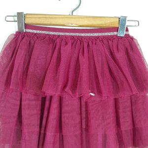 Rose Pink Mini Skirt (Girl's)