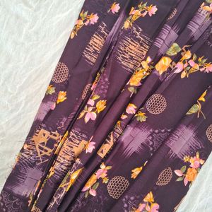 Beautiful Crepe Fabric 5mtr