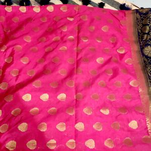 Kanjivaram Saree With Free Jhumka Earring