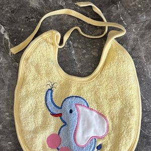 Cute Elephant Bibs (Combo Of 3)