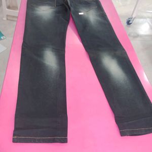 Trueblue Black Jeans Border Line Lite Shade 34 Size