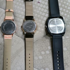 Combo Of 3 Watches