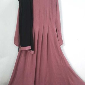 Onion Colour Abaya Amazing Flare