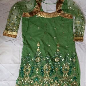 Green Salwar Kurti For Girls And Ladies