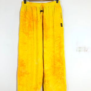 Yellow&Orange Printed Casual Pants(Women’s)