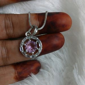 Pink Pendant Set