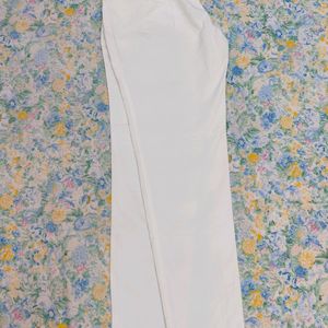 White Formal Trousers