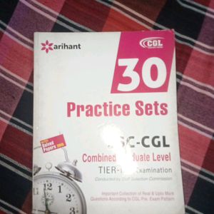 Arihant 30 SSC-cgl Practice Sets