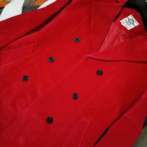 Women Red Coat