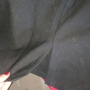 Pencil Skirt Thick Black