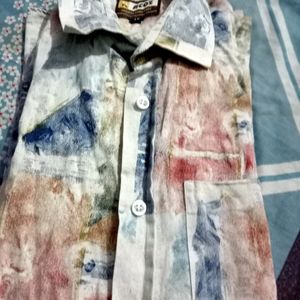 Cotton Branded Shirt