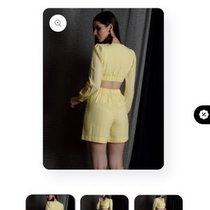 Yellow Coord Set