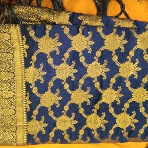 Navy Blue Dupatta