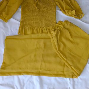 Mustard Co-ord Set