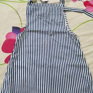 Dungaree Denim Dress