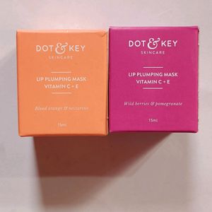 Dot & Key Lip Plumping Mask Combo