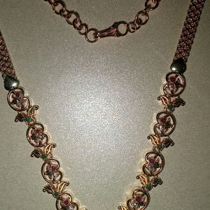 Necklaces, Golden Colour, With Stones