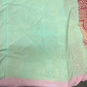 Synthetic saree