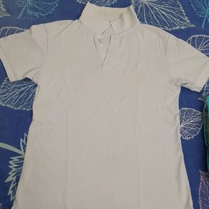 A White Polo - TEE SHIRT