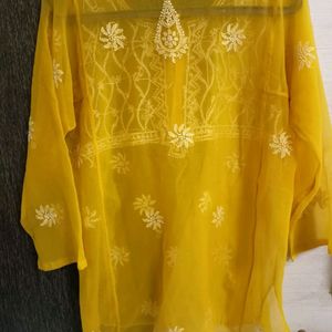 ❤️2 chikankari kurti @ New kurta combo 40 size