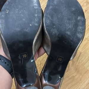 Women Slip On Kitten Heels