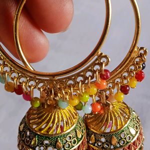 Best Multi Colored Jhumka