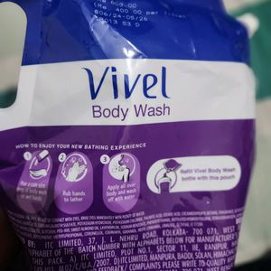 Vivel Lavender & Almond Oil Body Wash