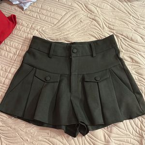 Olive Green Skorts