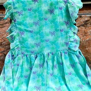 Green Butterfly Dress