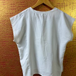 Women’s White Colour Top