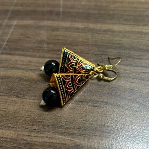 Enamel Work Earrings!