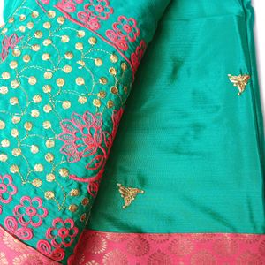 Embroidery Saree