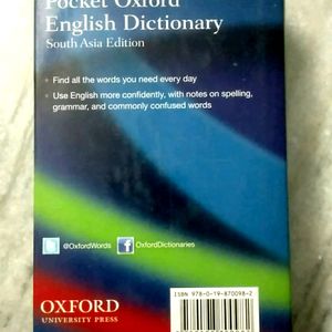 Oxford English Pocket Dictionary