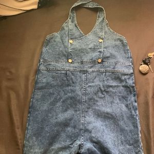 Denim Dungarees For Women