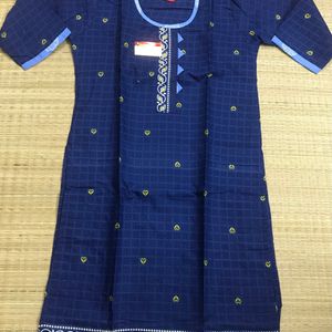 Beautiful Navy Blue Kurta Set