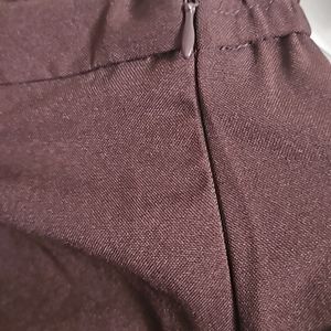 KOREAN BROWN FORMAL TROUSER